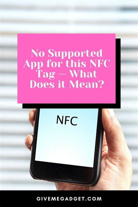 what does nfc tag not supported mean|why nfc card cannot scan.